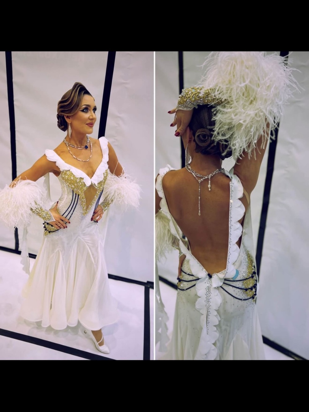 EM Couture Ballroom Competition Dress